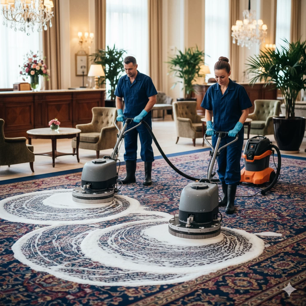 Otel/Pansiyon Lobi veya Koridor Halısı Yıkama ait resim